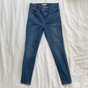 Madewell, 9" Mid-Rise Skinny Jeans, Light Denim, 28R